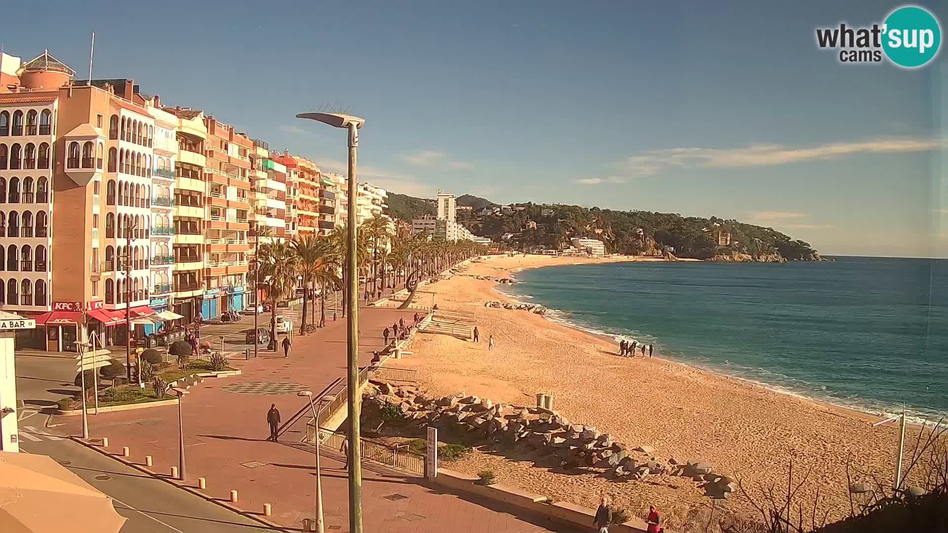 Webcam Lloret de Mar – Središnja plaža