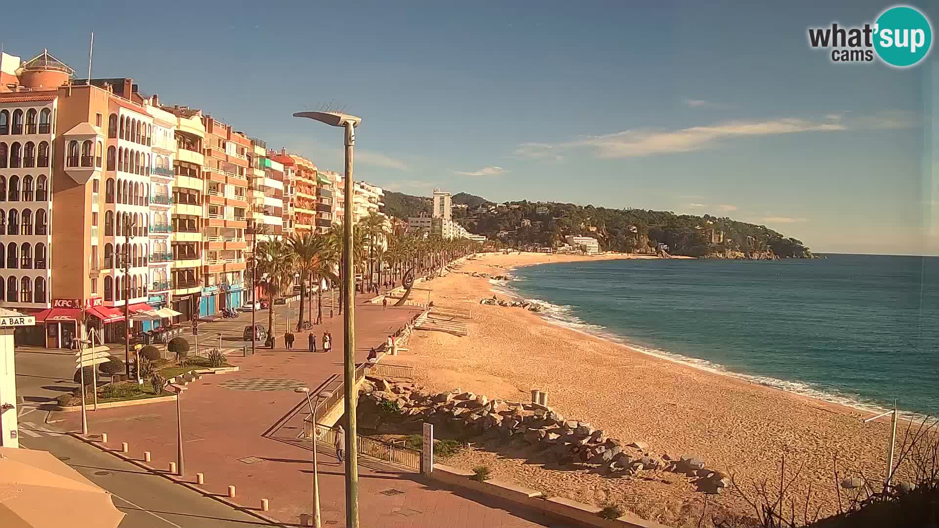 Webcam Lloret de Mar – Osrednja plaža