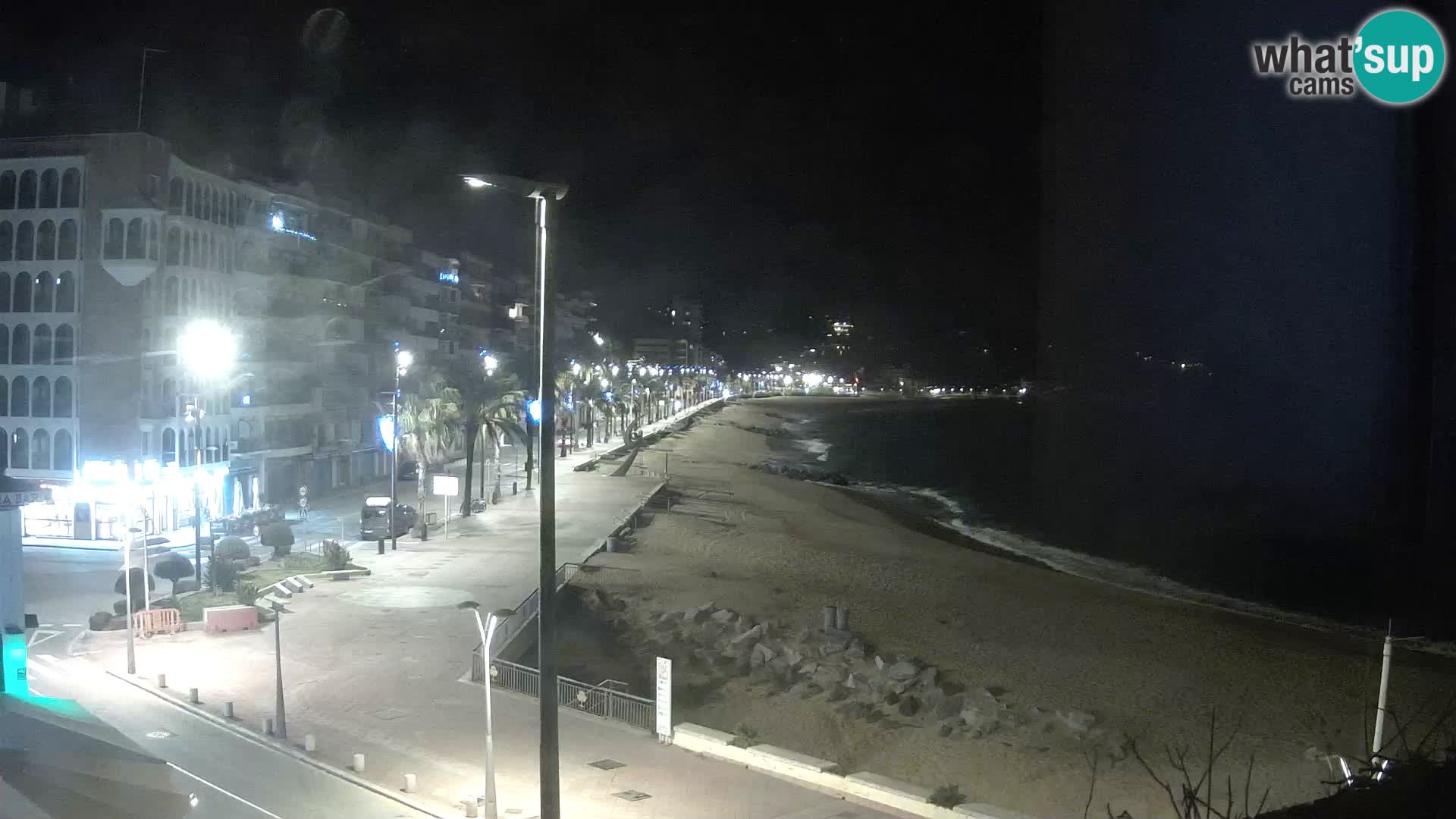 Webcam Lloret de Mar – the main beach – – Costa Brava – Spain