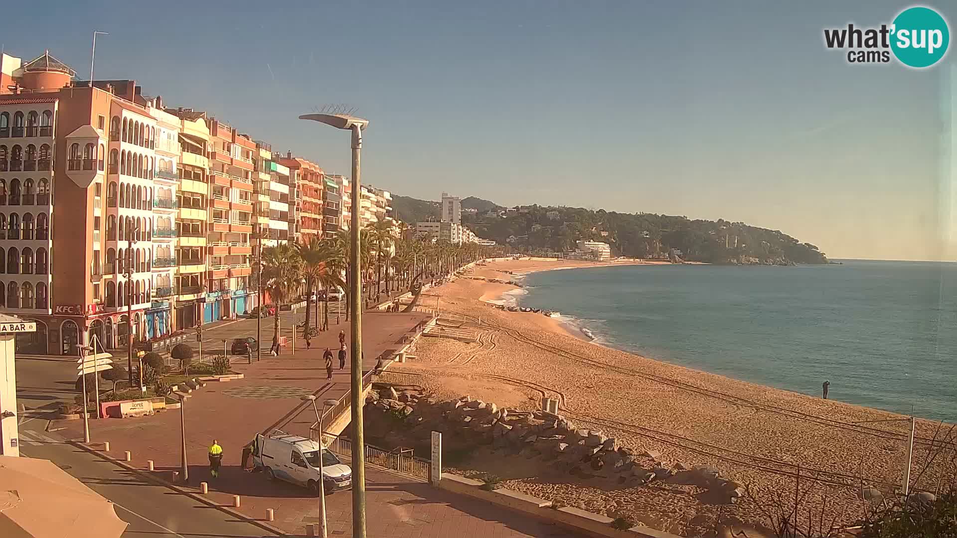 Kamera v živo Lloret de Mar – Glavna plaža