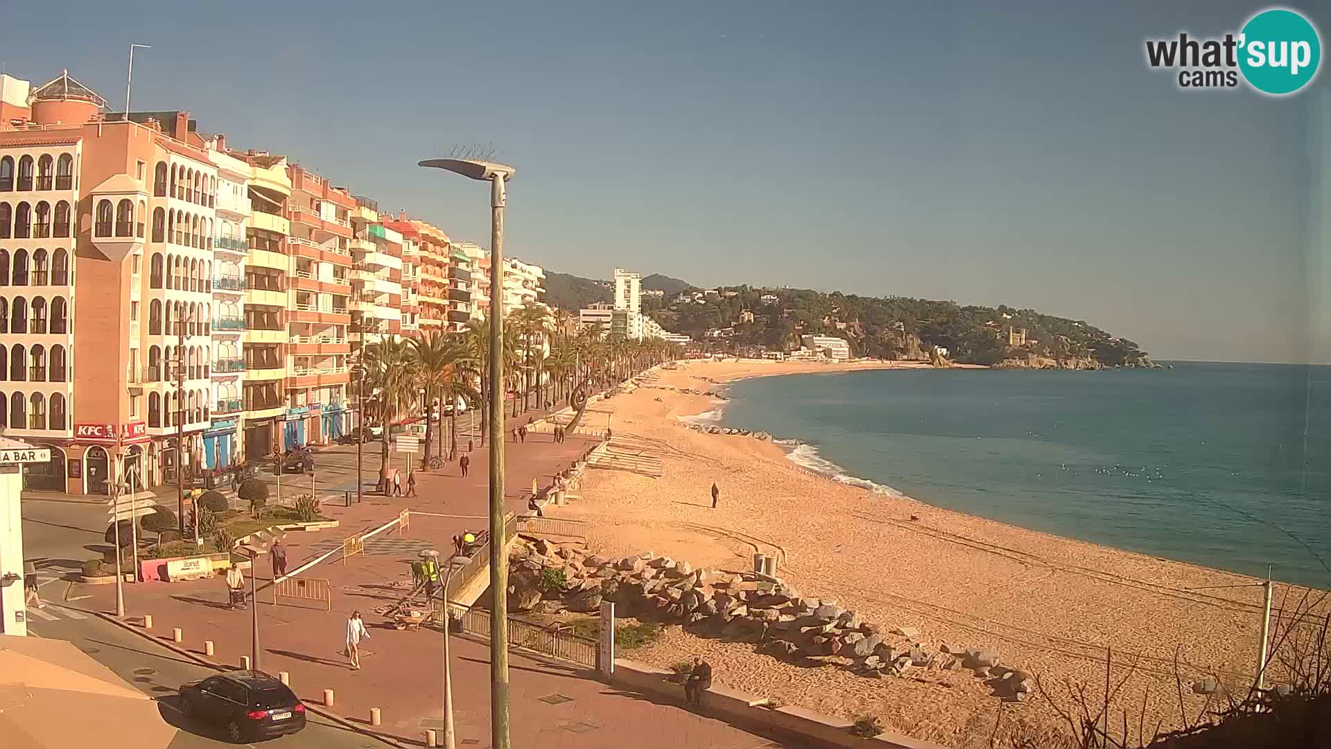 Webcam Lloret de Mar – Središnja plaža