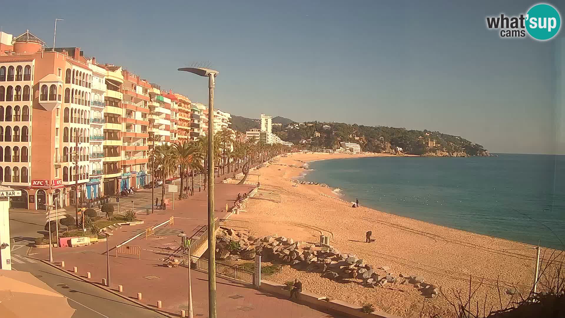 Webcam Lloret de Mar – Spiaggia centrale