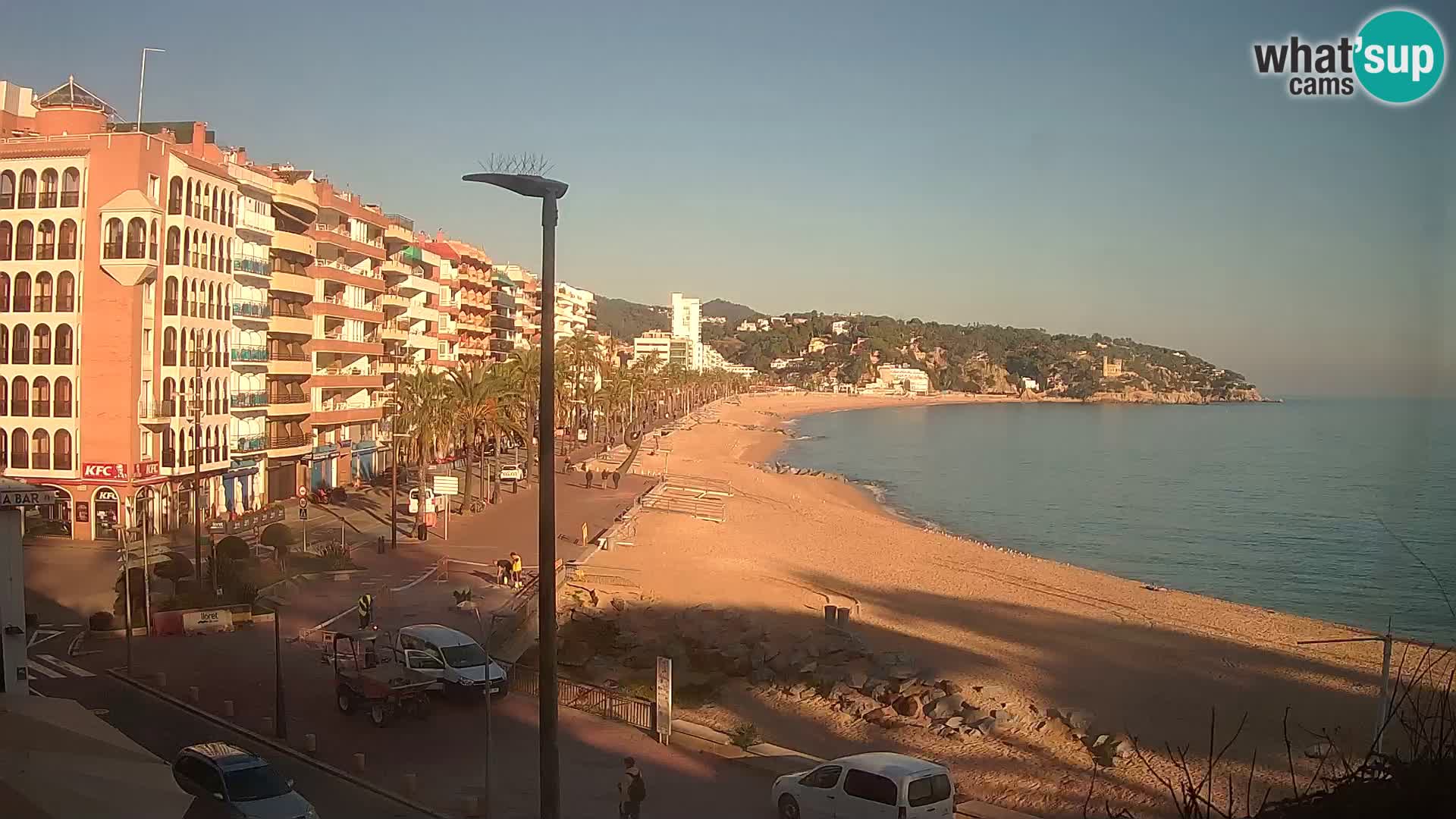 Webcam Lloret de Mar – Središnja plaža