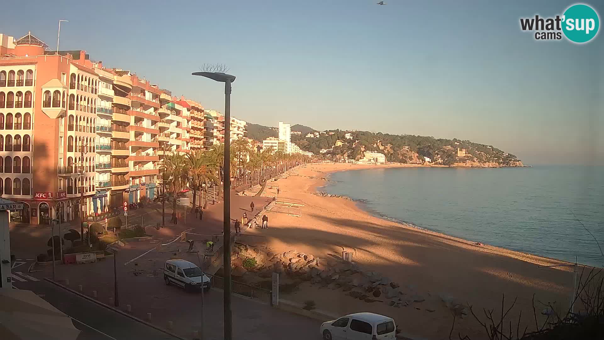 Webcam Lloret de Mar – Spiaggia centrale