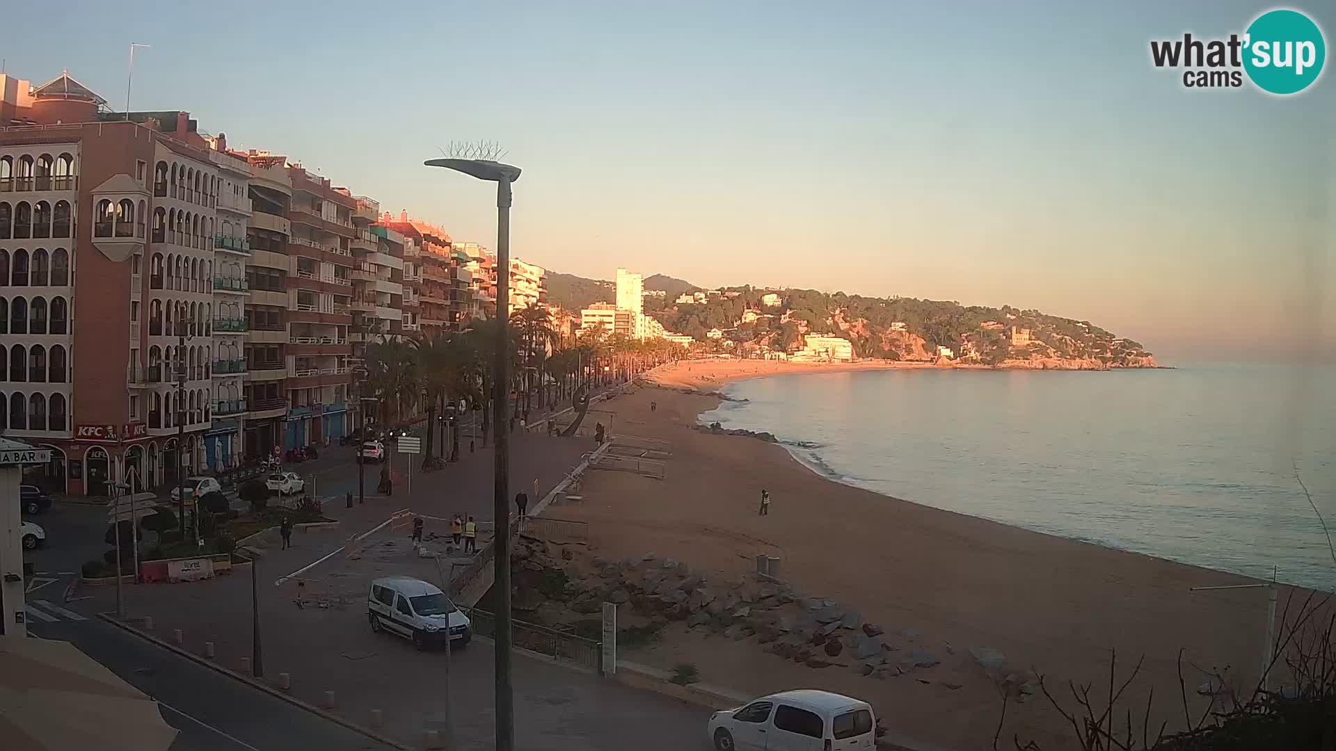 Webcam Lloret de Mar – Središnja plaža