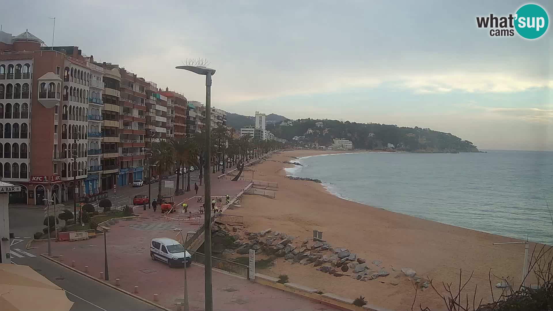 Webcam Lloret de Mar – Zentralen Strand