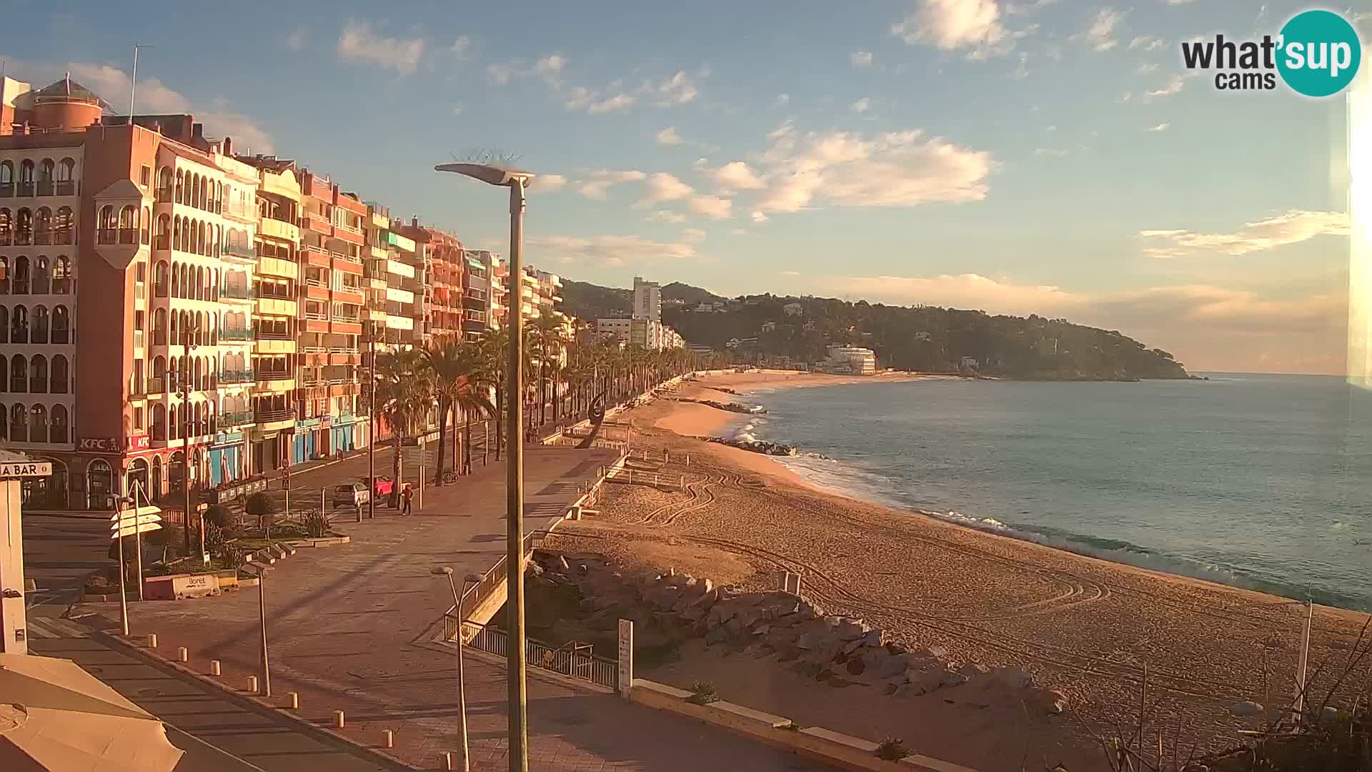 Webcam Lloret de Mar – Zentralen Strand