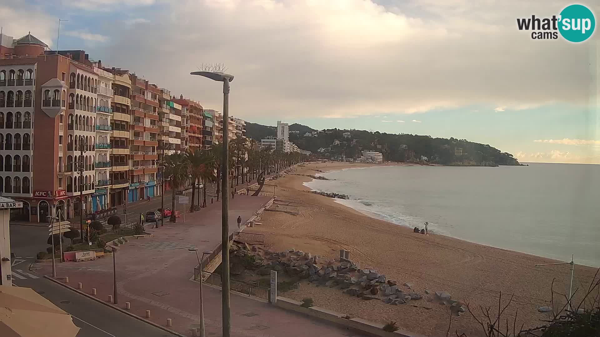 Webcam Lloret de Mar – the beach