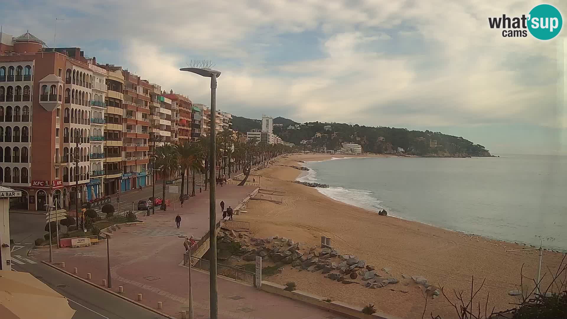 Webcam Lloret de Mar – Zentralen Strand