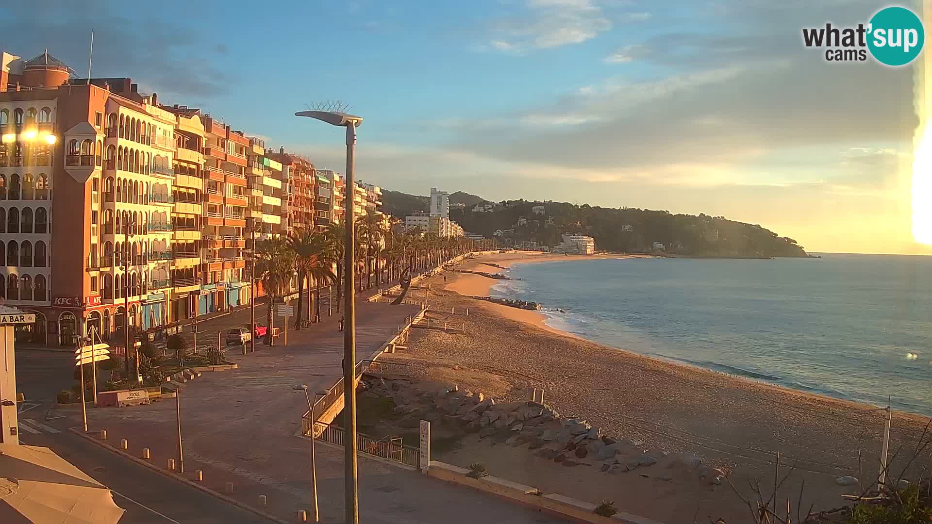 Webcam Live Lloret de Mar – La plage