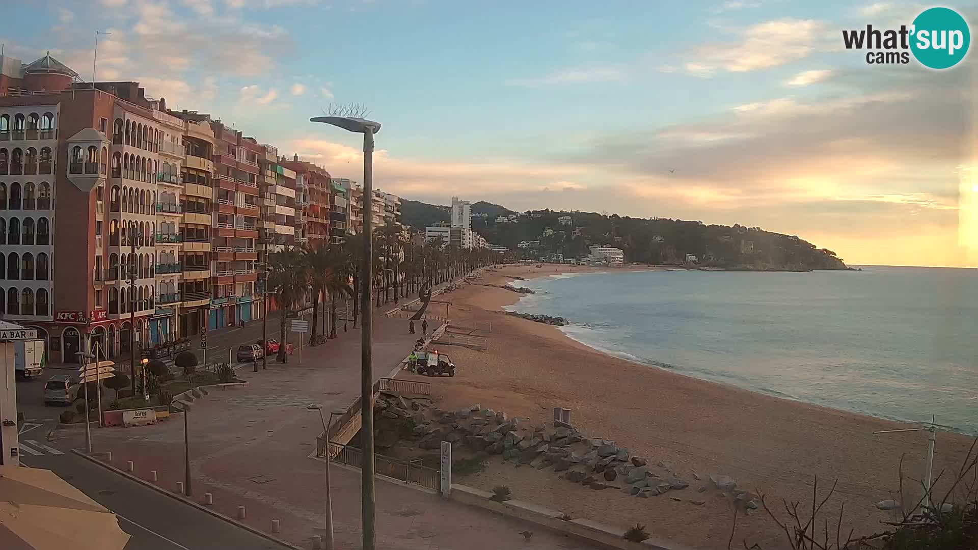 Kamera v živo Lloret de Mar – Glavna plaža