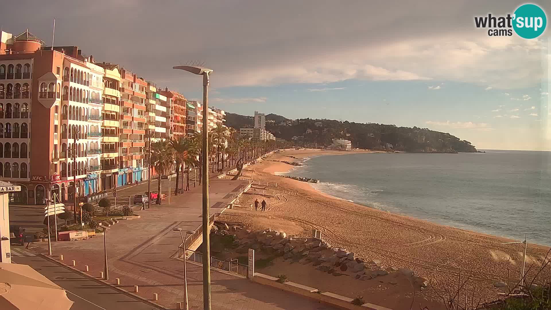 Webcam live Lloret de Mar – la spiaggia principale