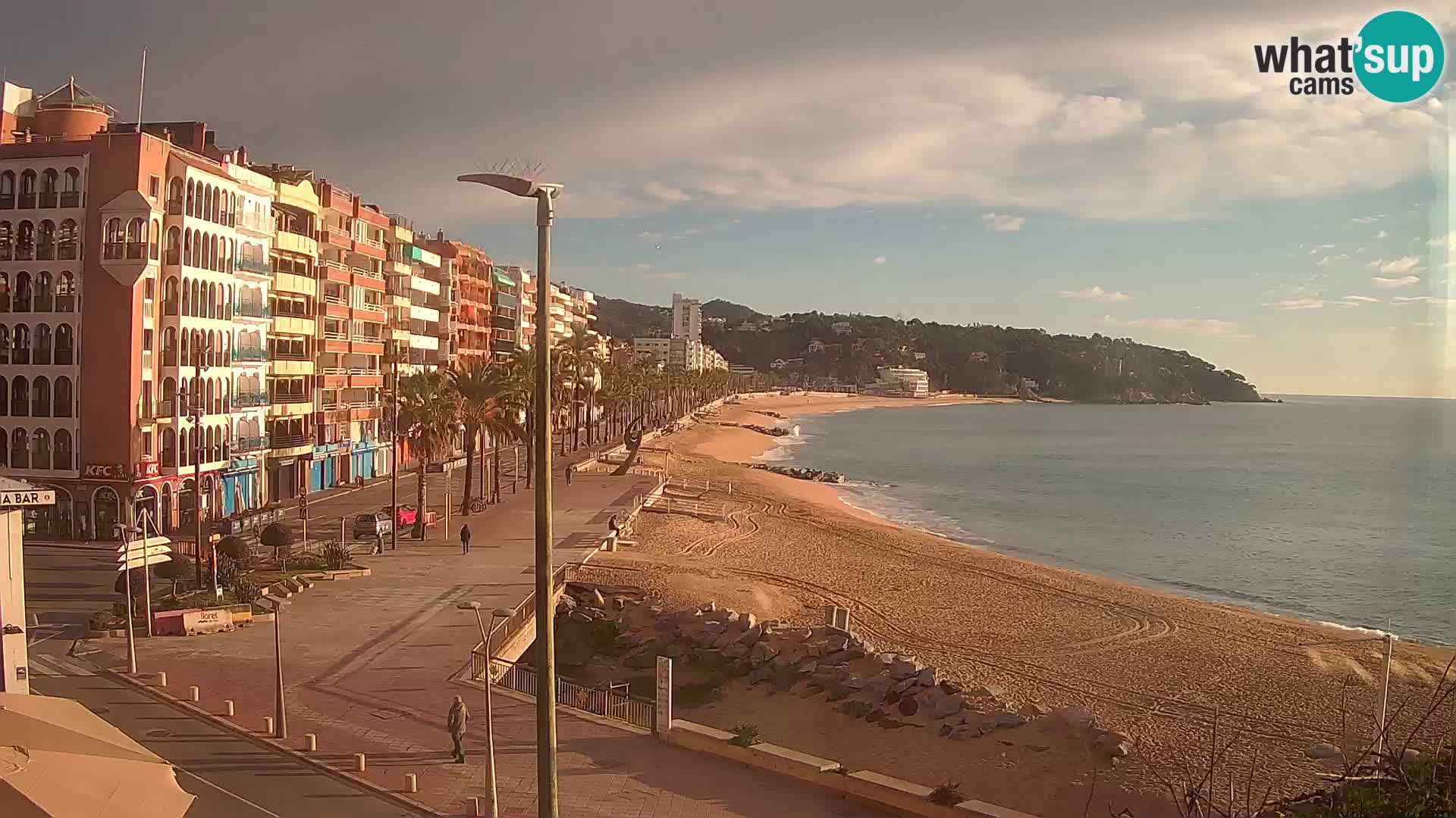 Webcam Lloret de Mar – the beach