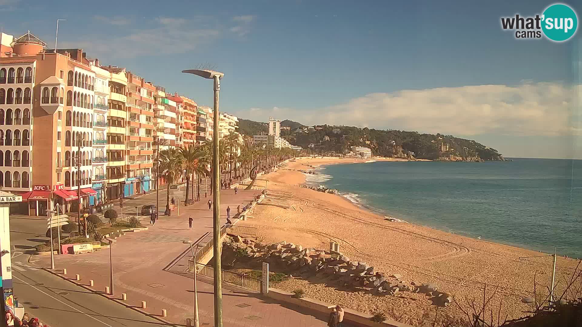 Webcam streaming Lloret de Mar – Plage