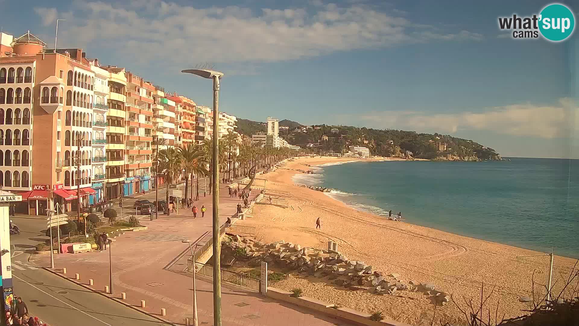 Kamera v živo Lloret de Mar – Glavna plaža