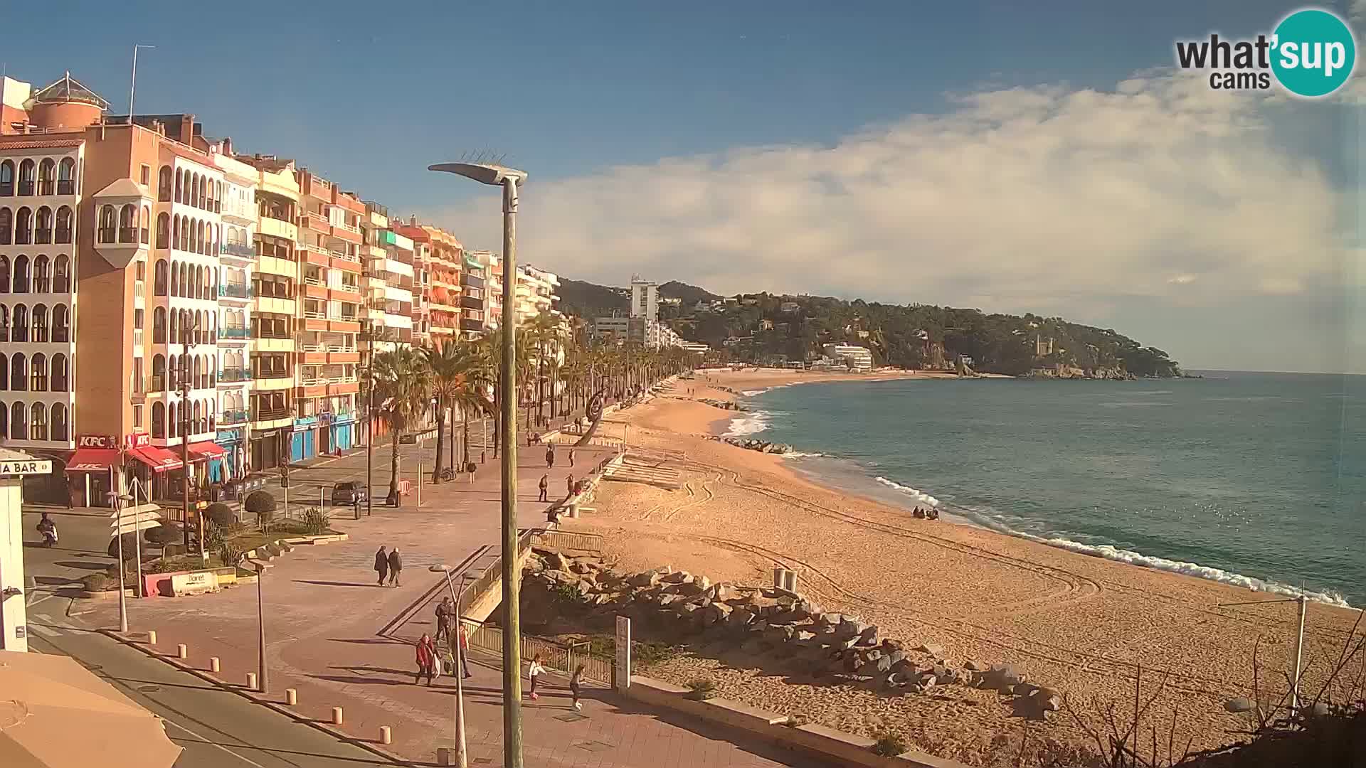 Webcam Lloret de Mar – Central beach