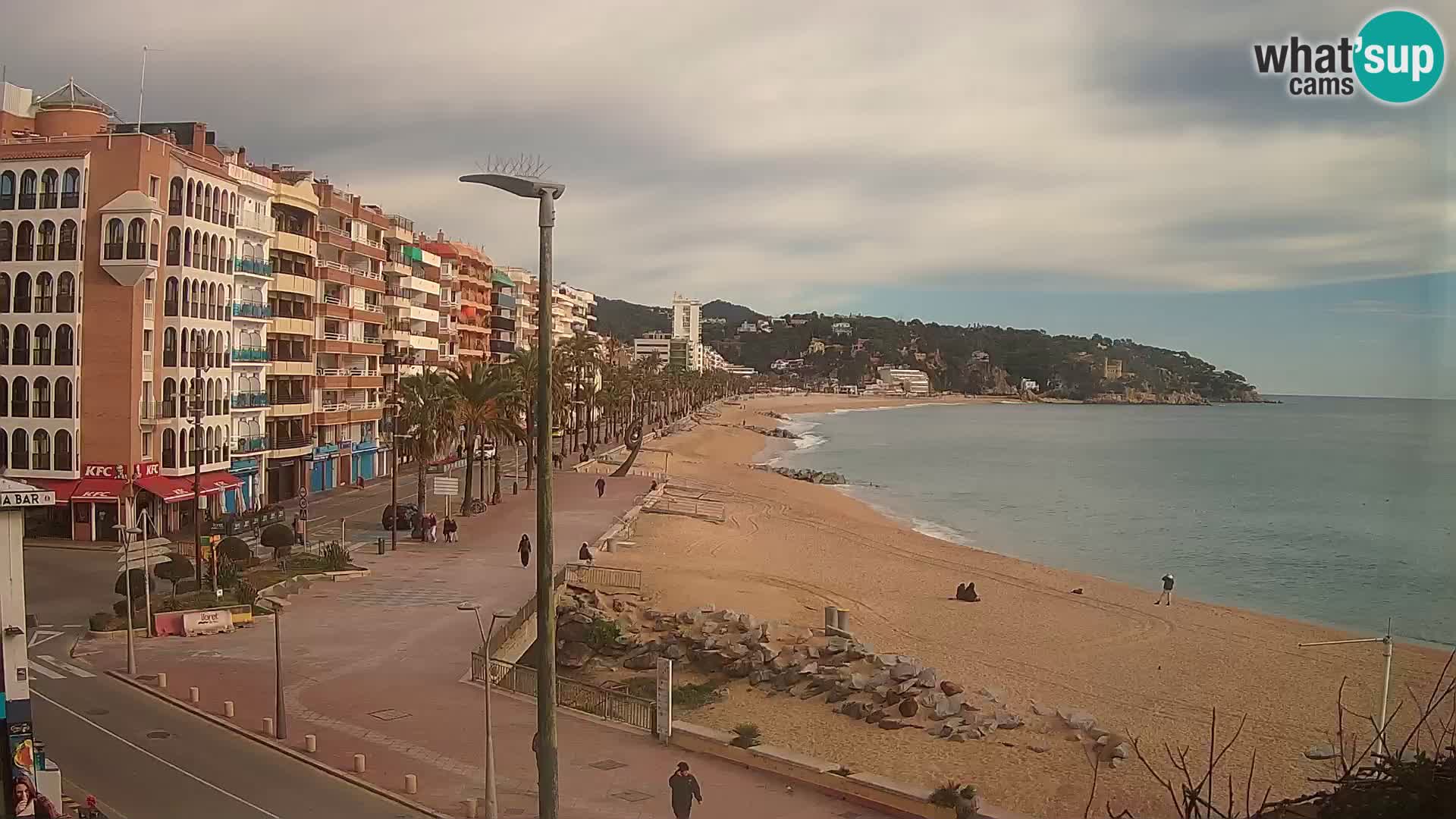 Webcam Lloret de Mar – Central beach