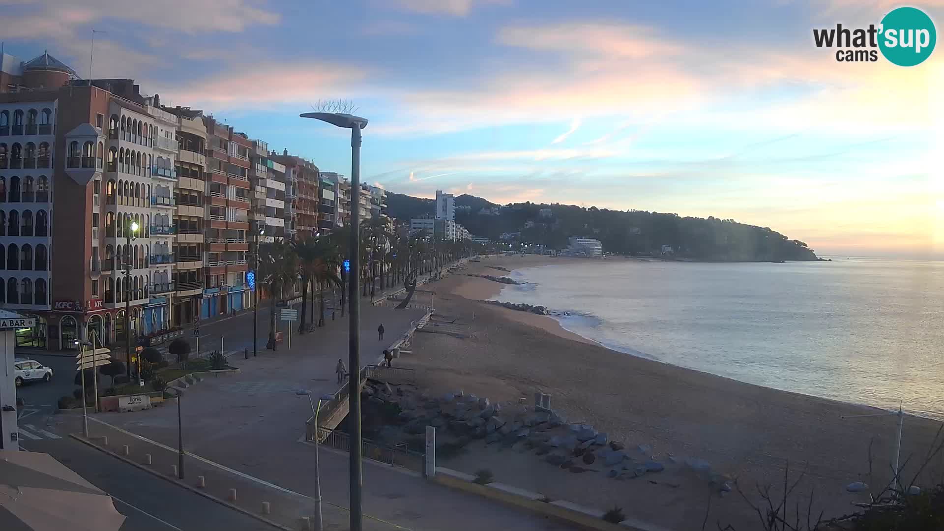 Webcam Lloret de Mar – Central beach