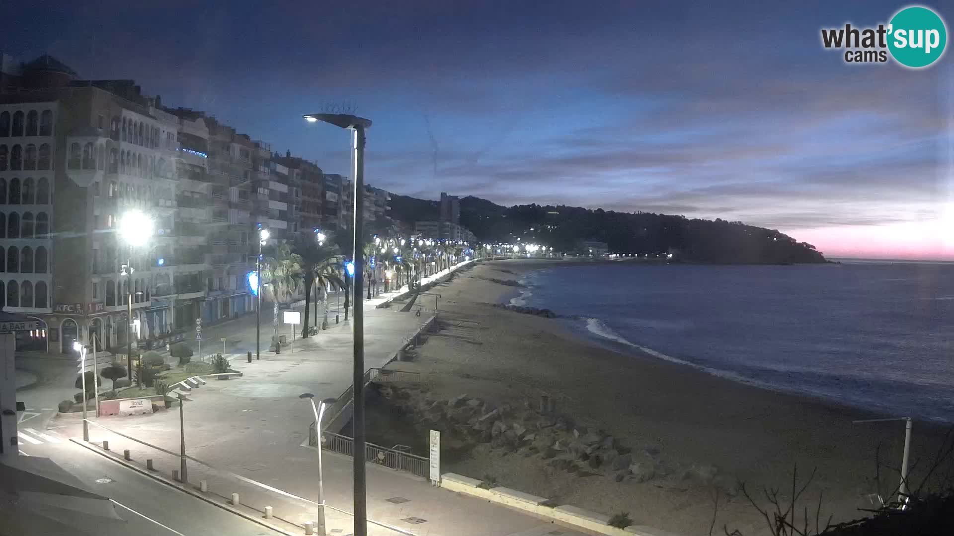 Webcam Lloret de Mar – Spiaggia centrale