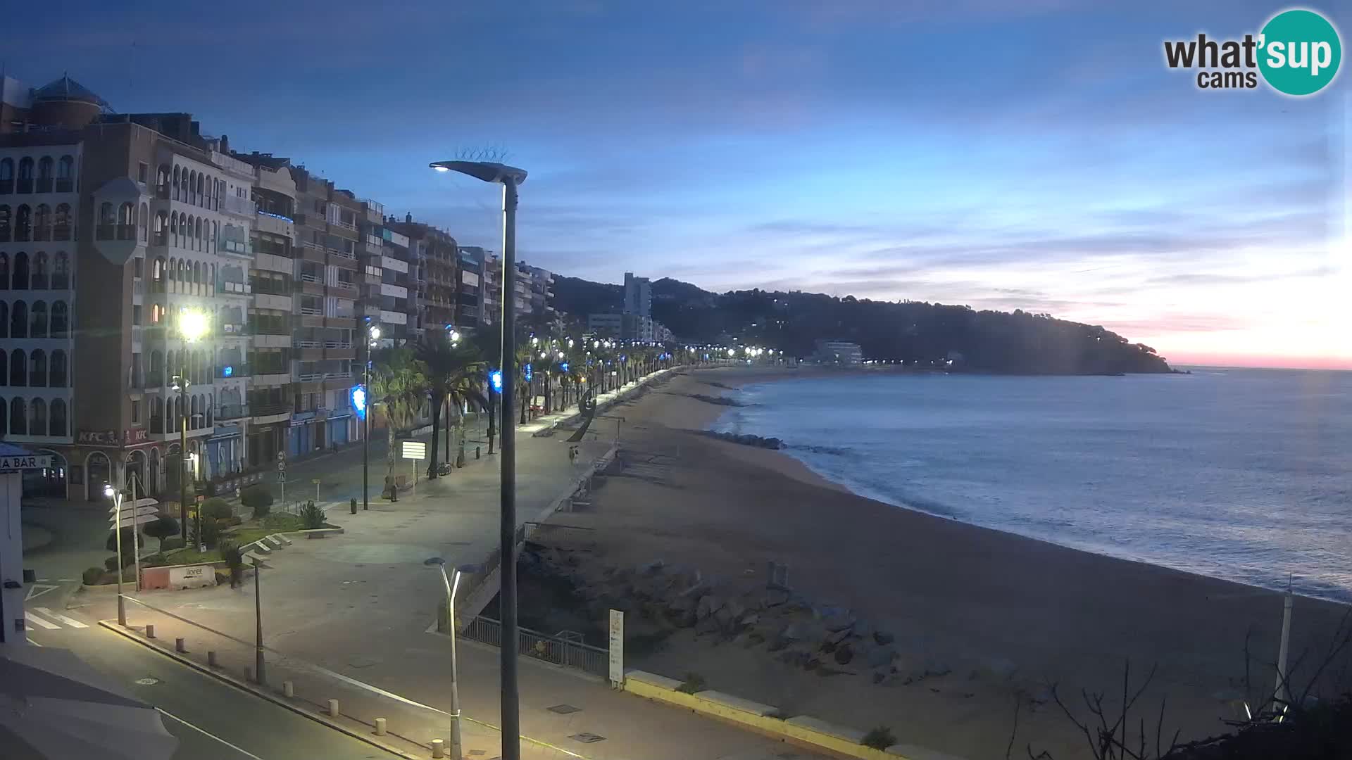 Webcam Lloret de Mar – Središnja plaža