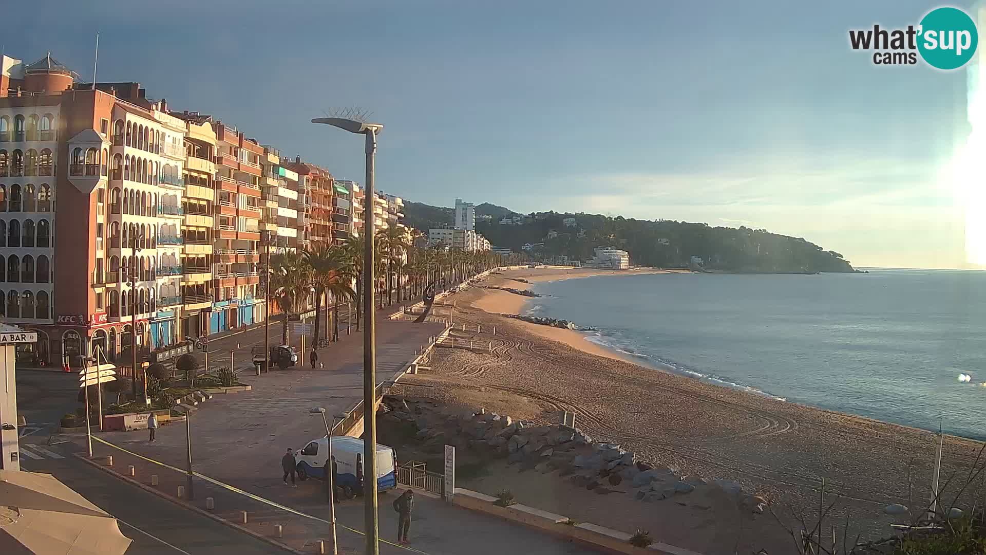 Kamera v živo Lloret de Mar – Glavna plaža