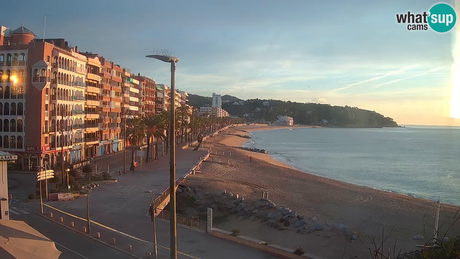 Webcam Lloret de Mar – Središnja plaža