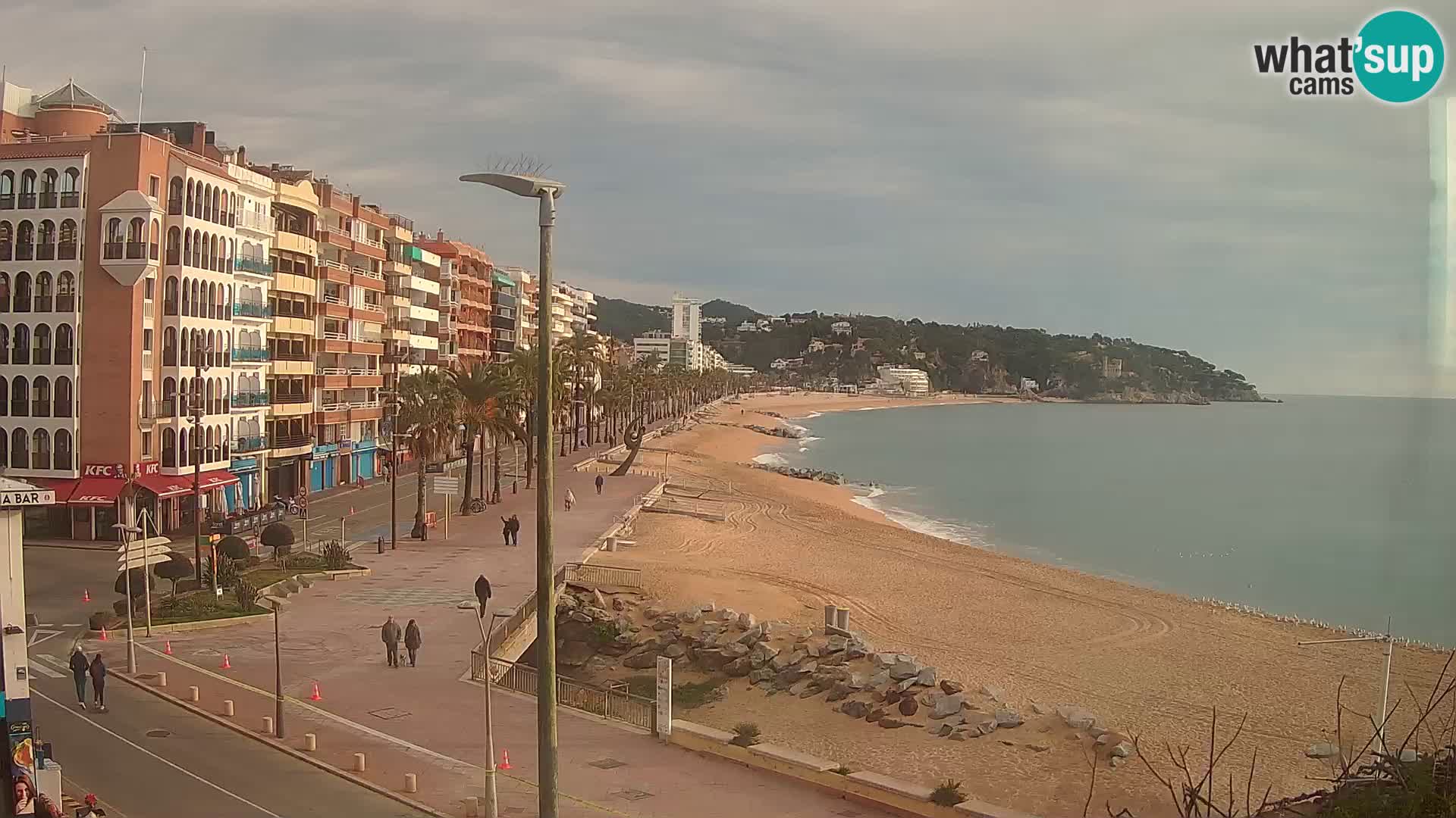 Webcam Lloret de Mar – Plage centrale