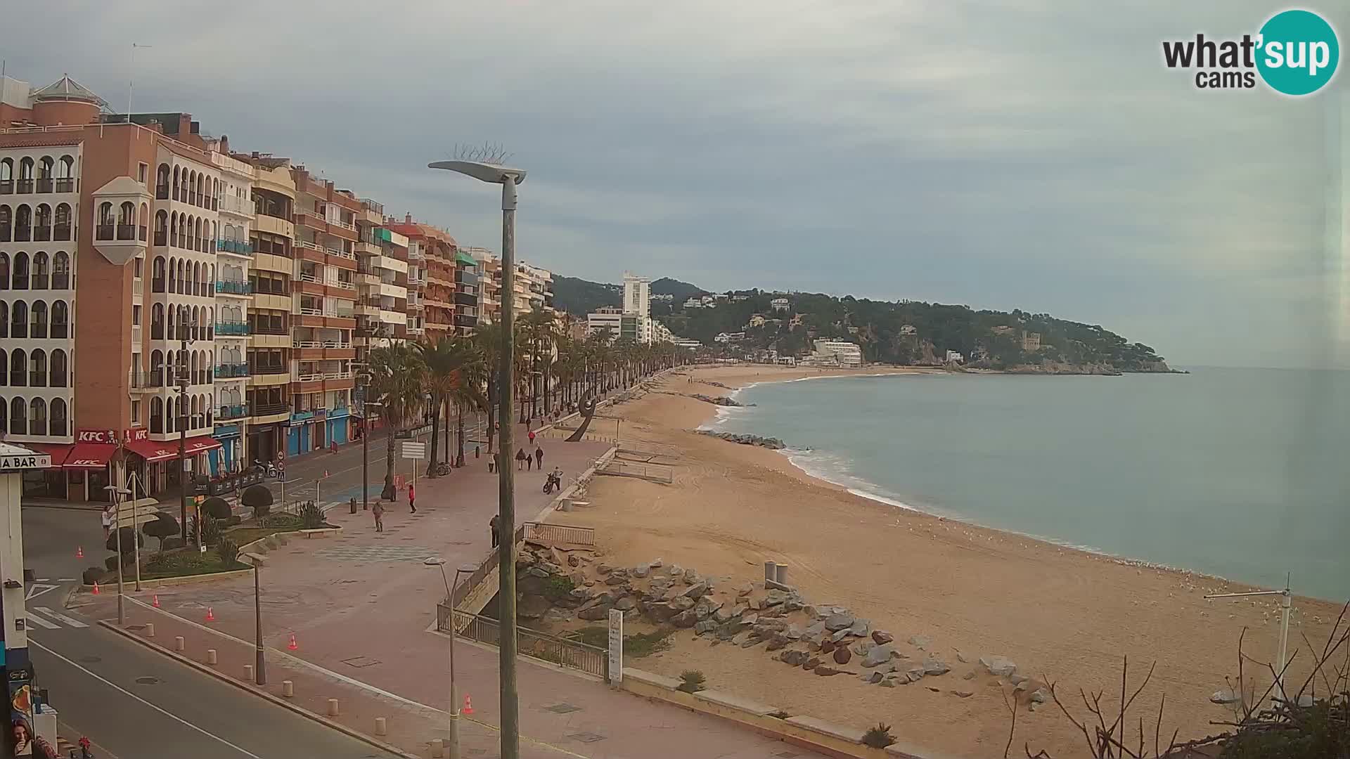 Webcam live Lloret de Mar – la spiaggia principale