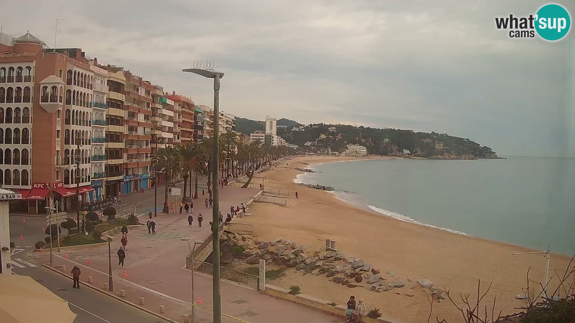 Webcam Lloret de Mar – Central beach