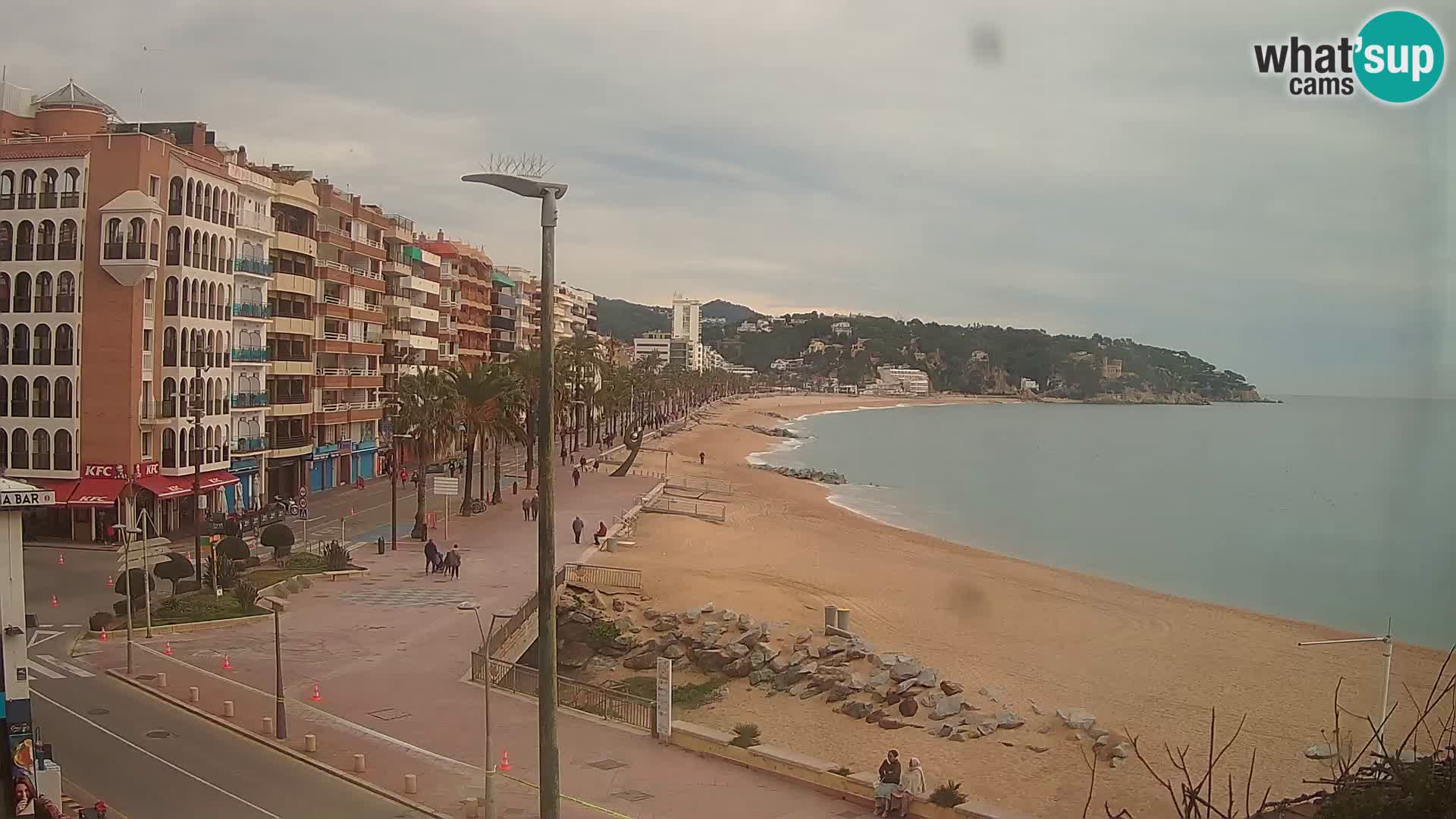 Webcam Live Lloret de Mar – La plage