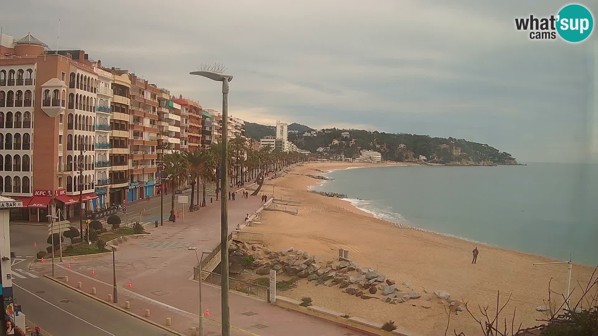 Kamera v živo Lloret de Mar – plaža