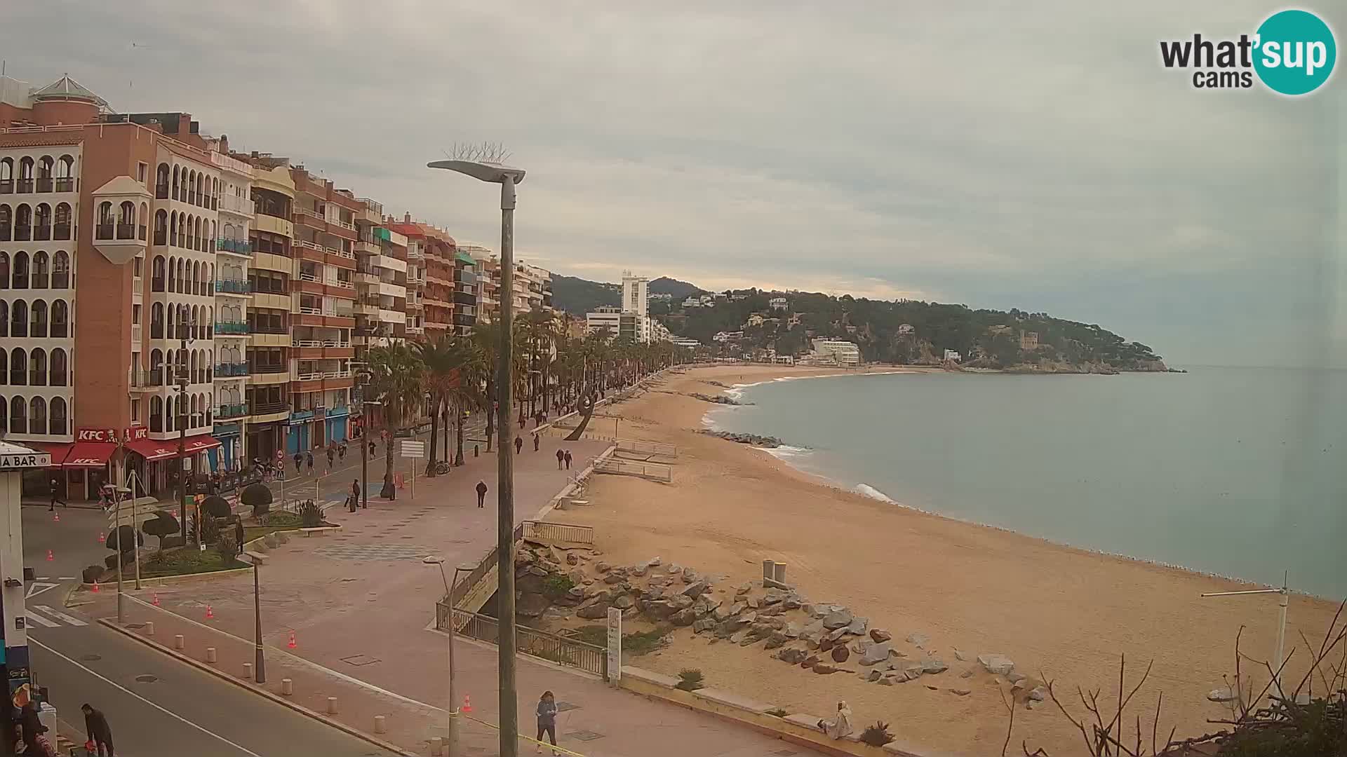 Webcam Lloret de Mar – Središnja plaža