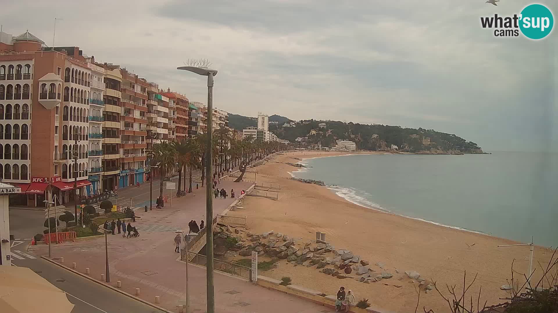 Webcam Lloret de Mar – Spiaggia centrale