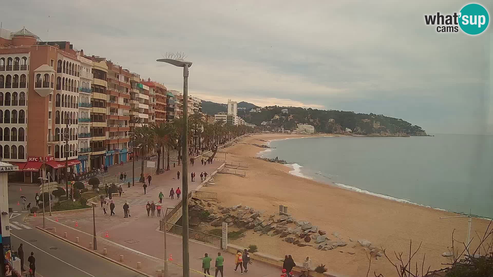 Webcam Lloret de Mar – Central beach