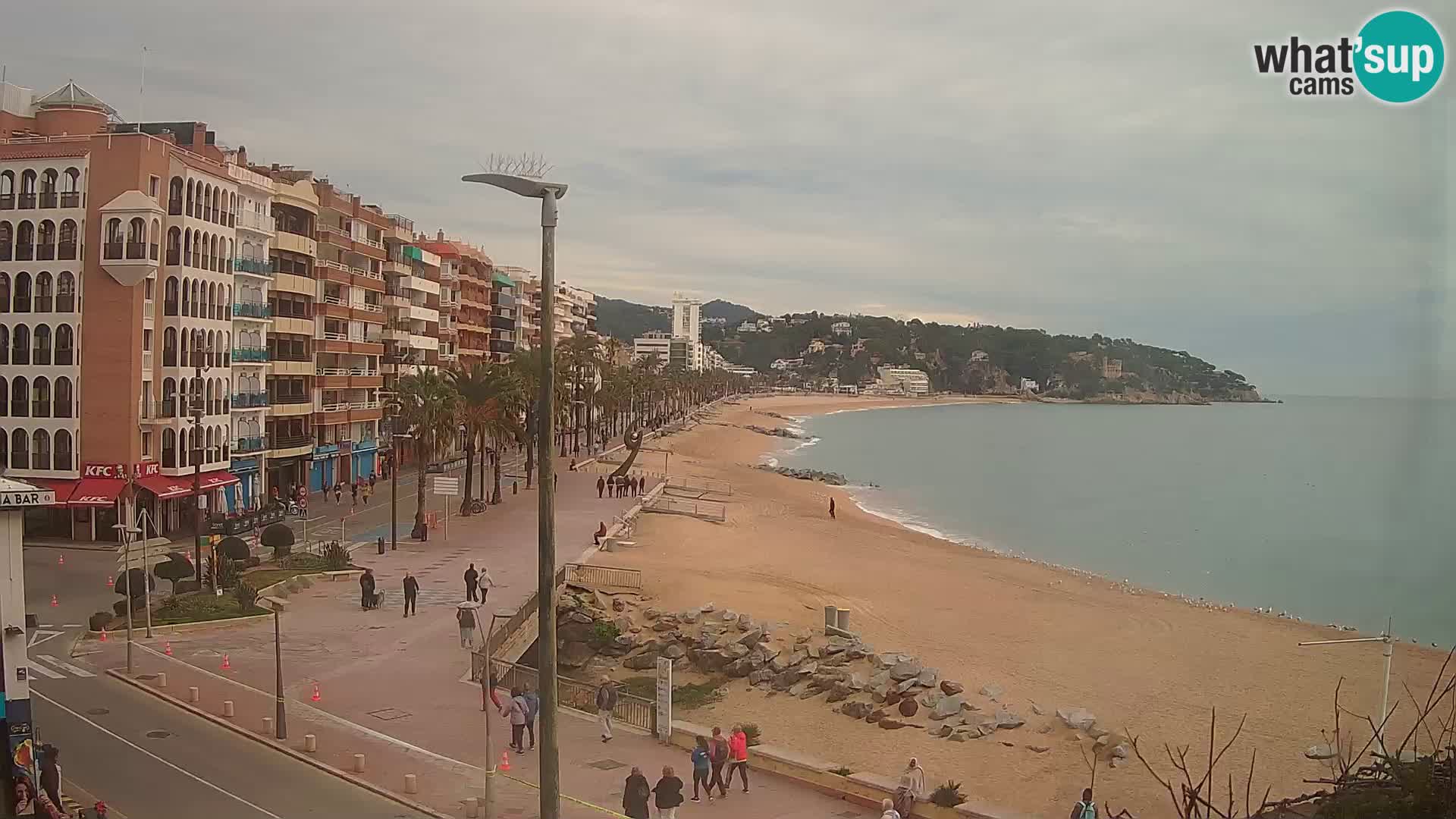 Webcam live Lloret de Mar – la spiaggia principale