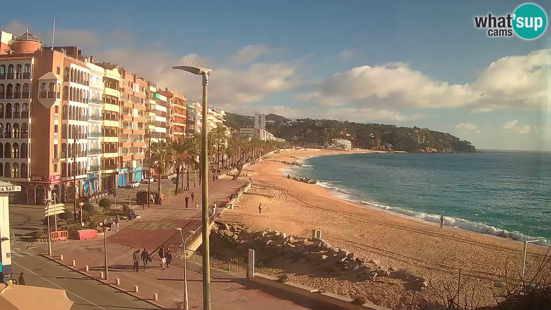 Kamera v živo Lloret de Mar – plaža