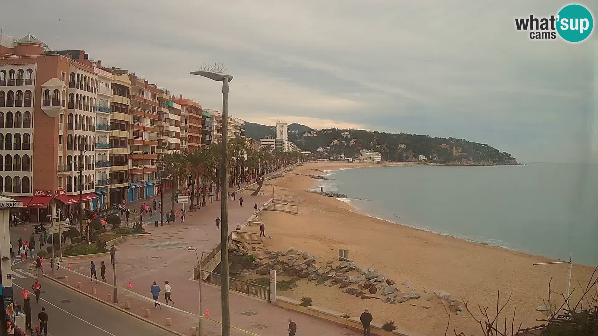 Web kamera Lloret de Mar – glavna plaža