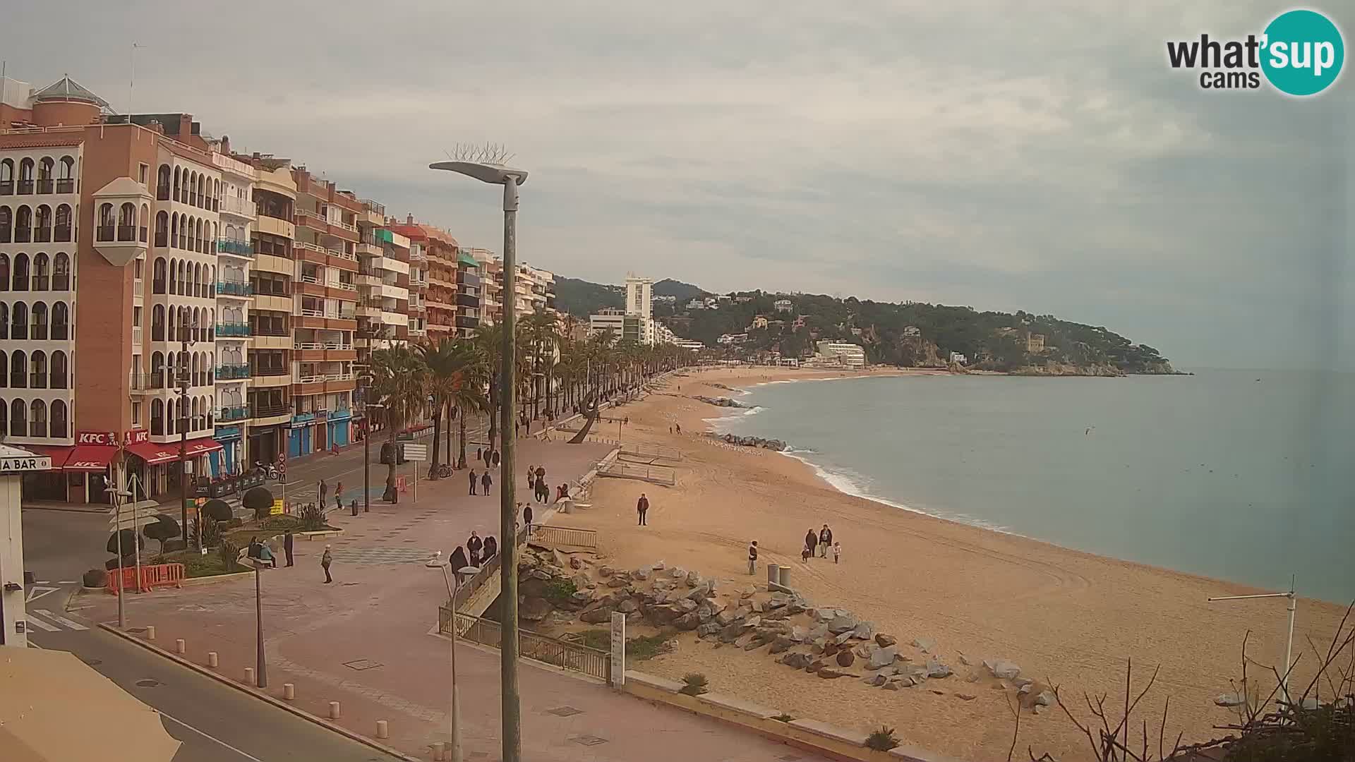 Webcam Lloret de Mar – Središnja plaža