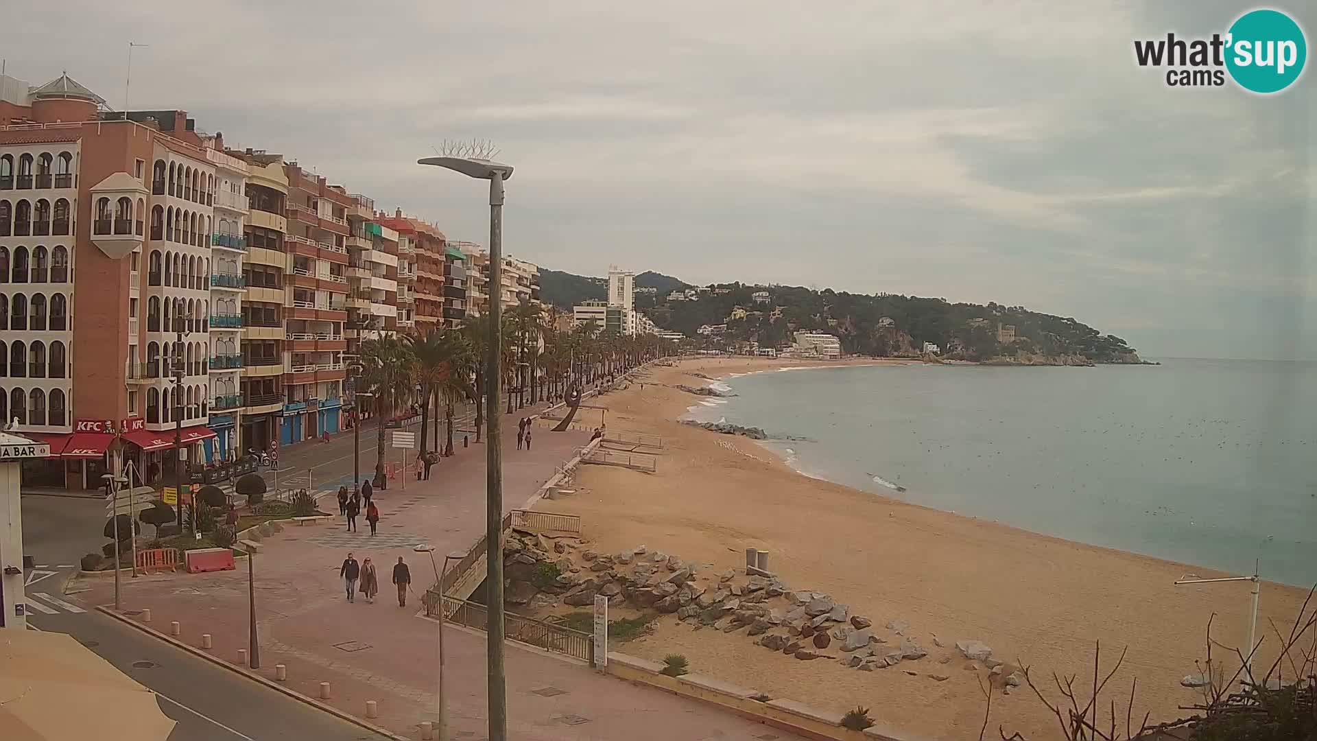 Webcam Lloret de Mar – Osrednja plaža