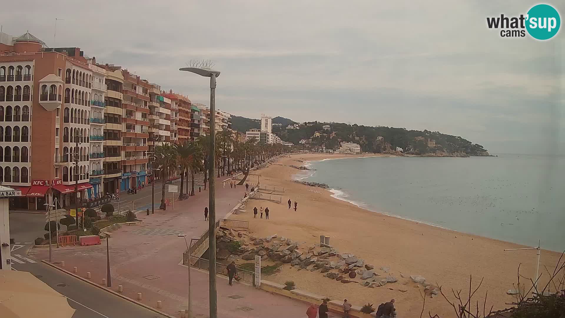 Kamera v živo Lloret de Mar – plaža