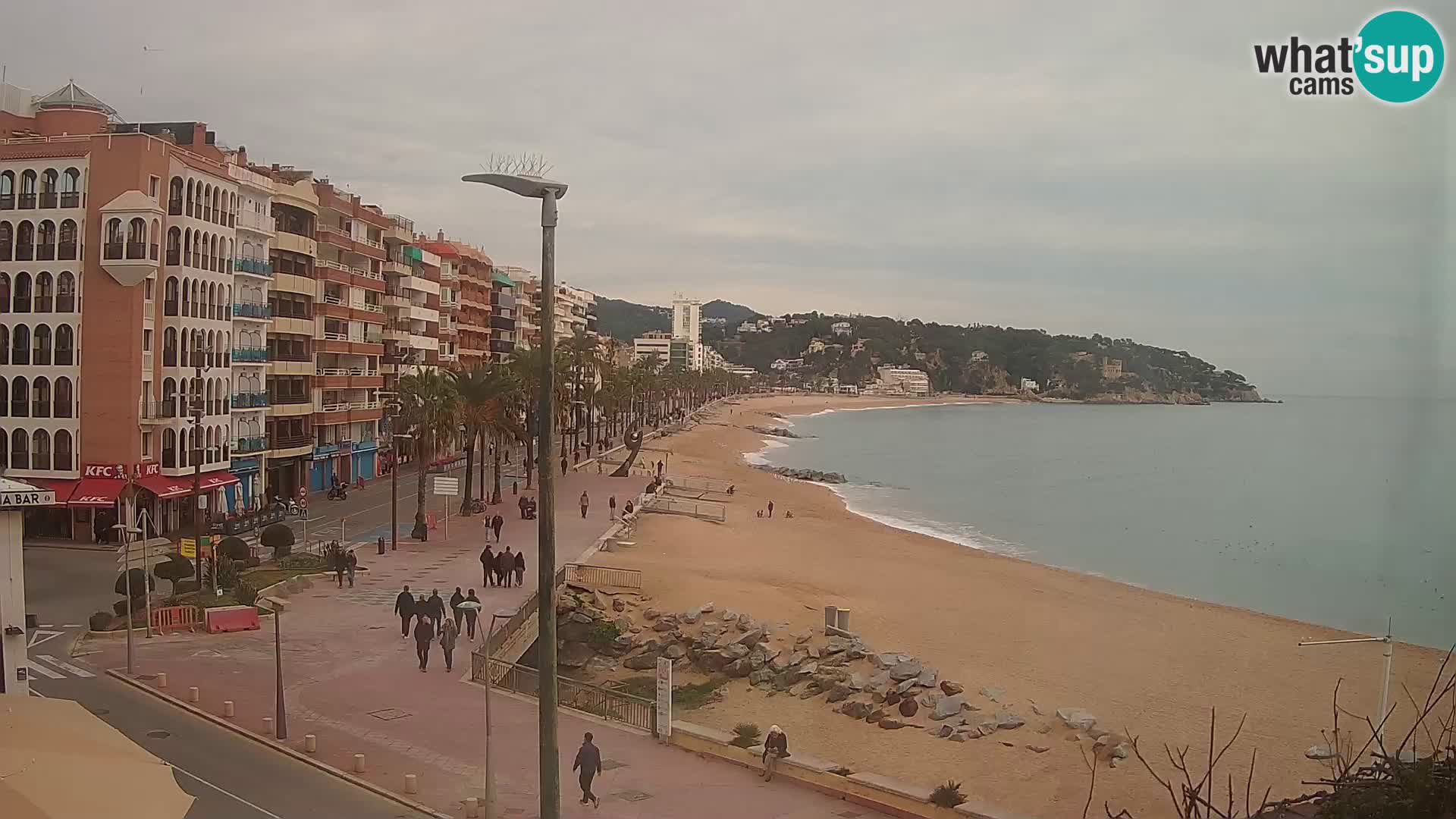 Webcam streaming Lloret de Mar – Plage