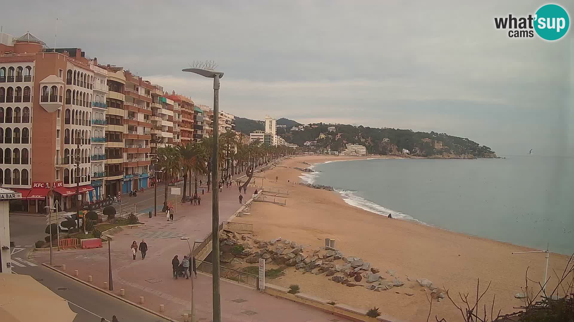 Webcam Lloret de Mar – Osrednja plaža