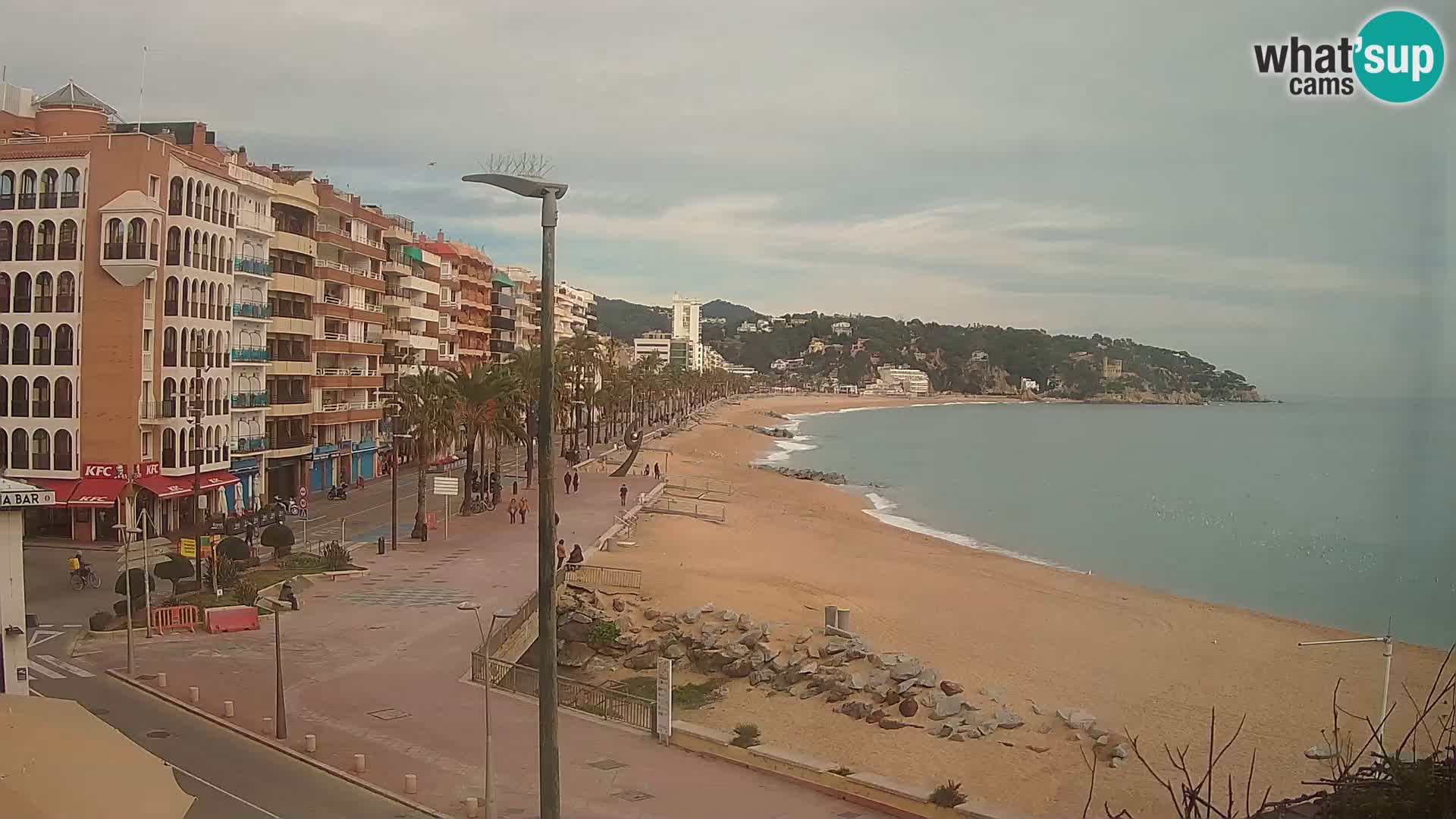 Webcam Lloret de Mar – Central beach