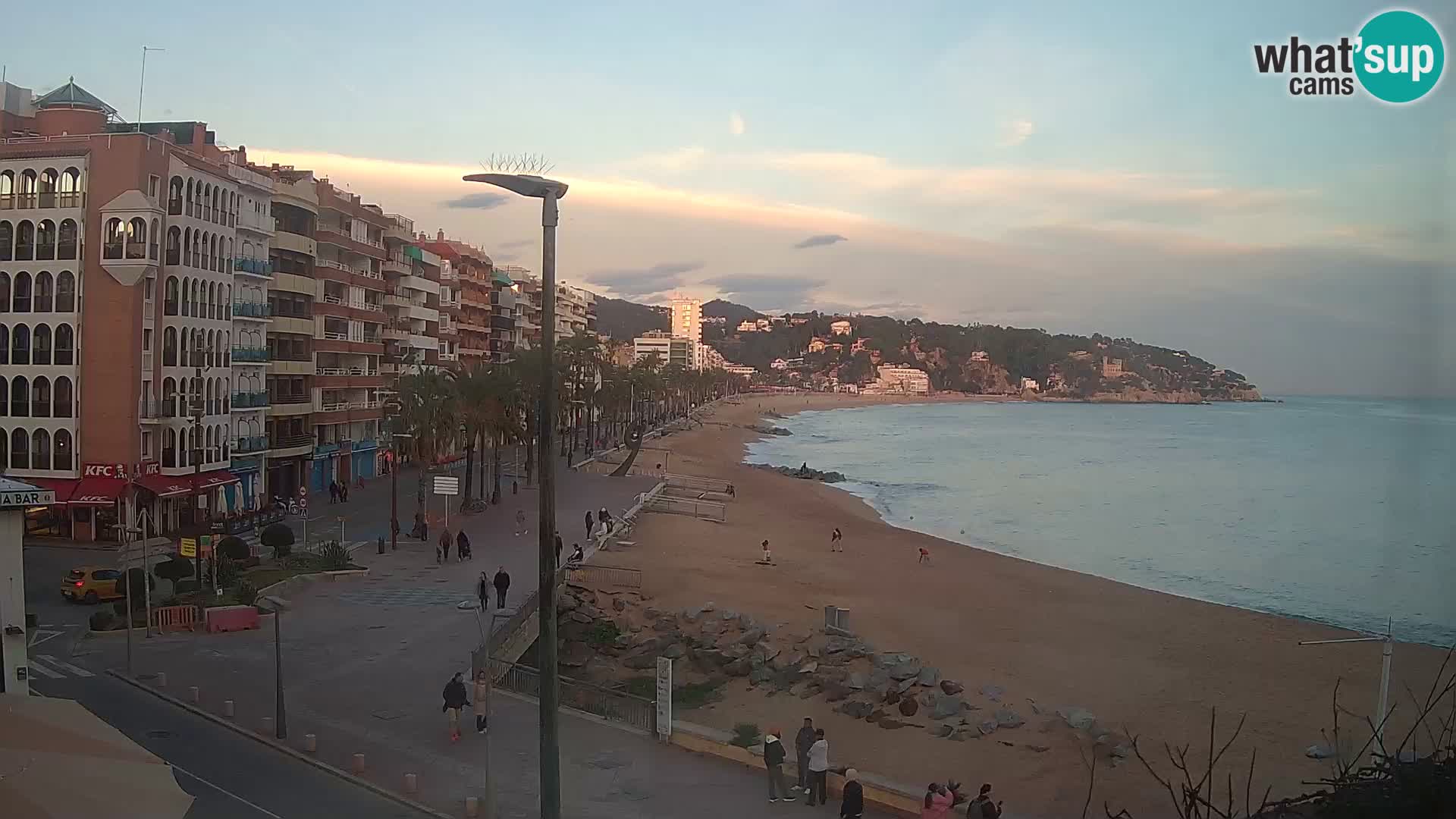 Webcam Lloret de Mar – Osrednja plaža