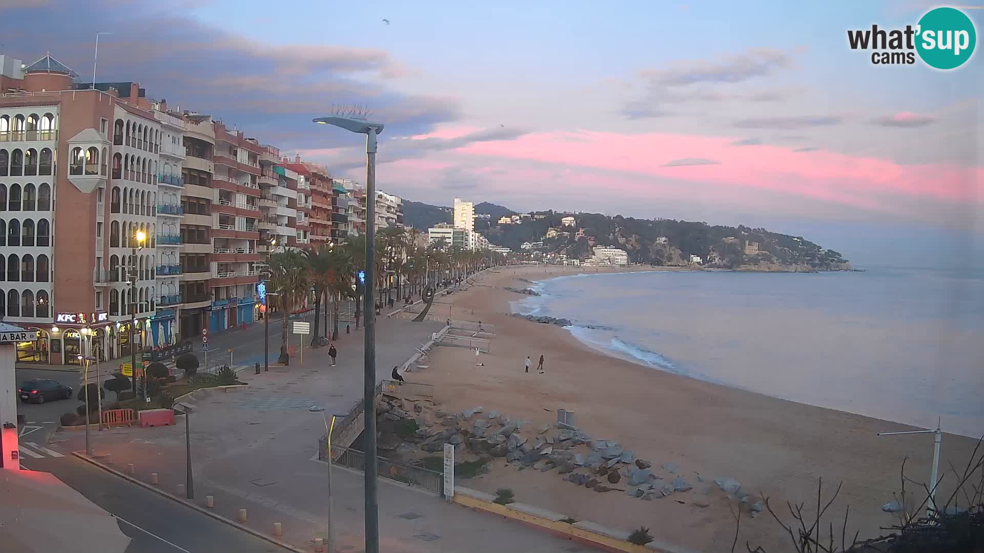 Kamera v živo Lloret de Mar – Glavna plaža