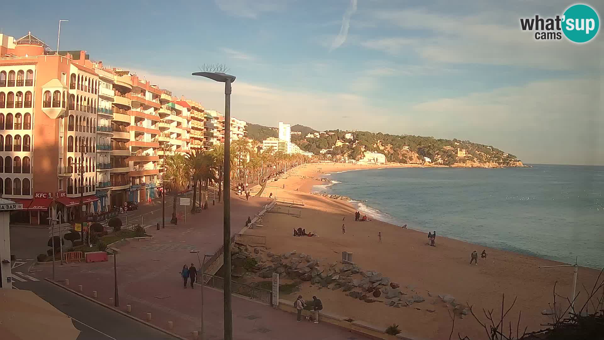 Webcam streaming Lloret de Mar – Plage