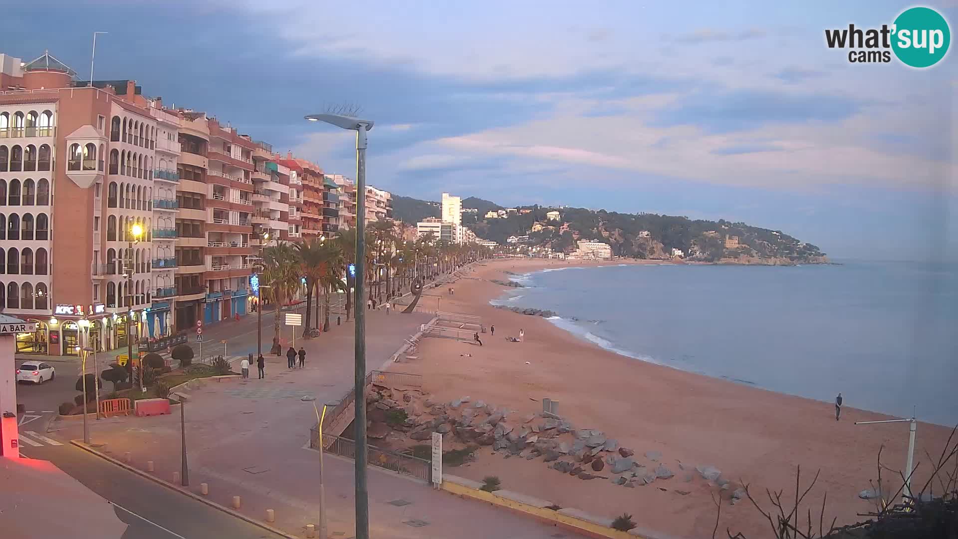 Kamera v živo Lloret de Mar – Glavna plaža