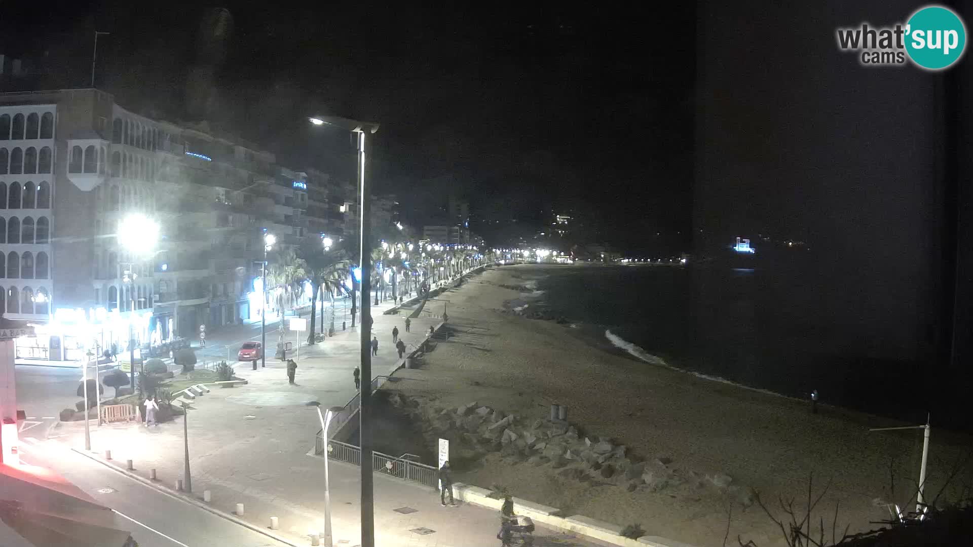 Webcam Lloret de Mar – the main beach – – Costa Brava – Spain