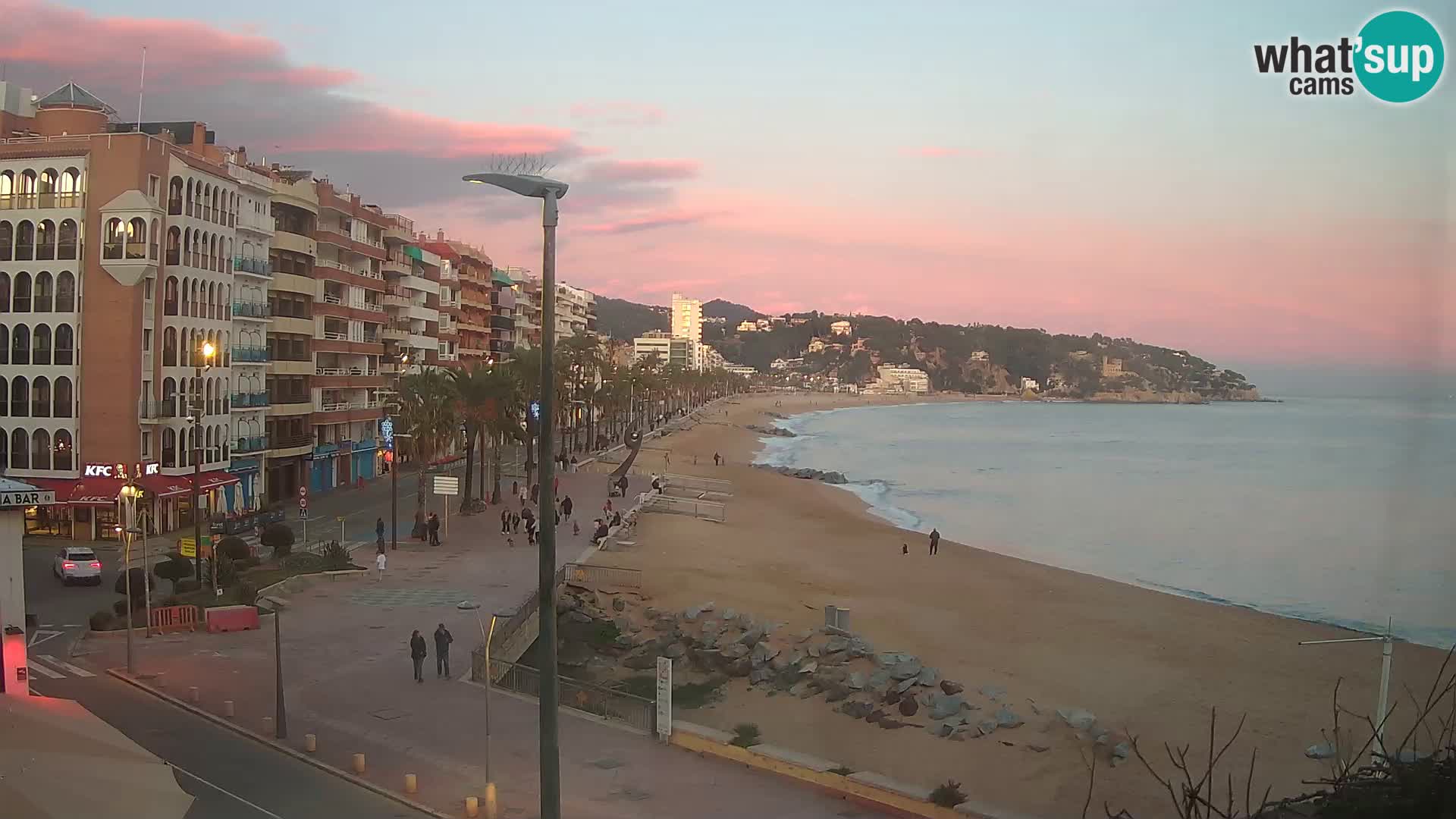 Kamera v živo Lloret de Mar – Glavna plaža