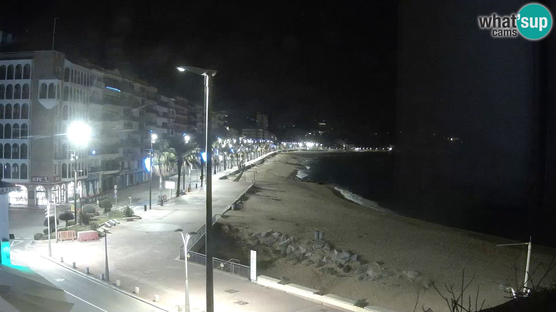 Webcam Lloret de Mar – Central beach